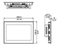 FP6600WCD_Dimension
